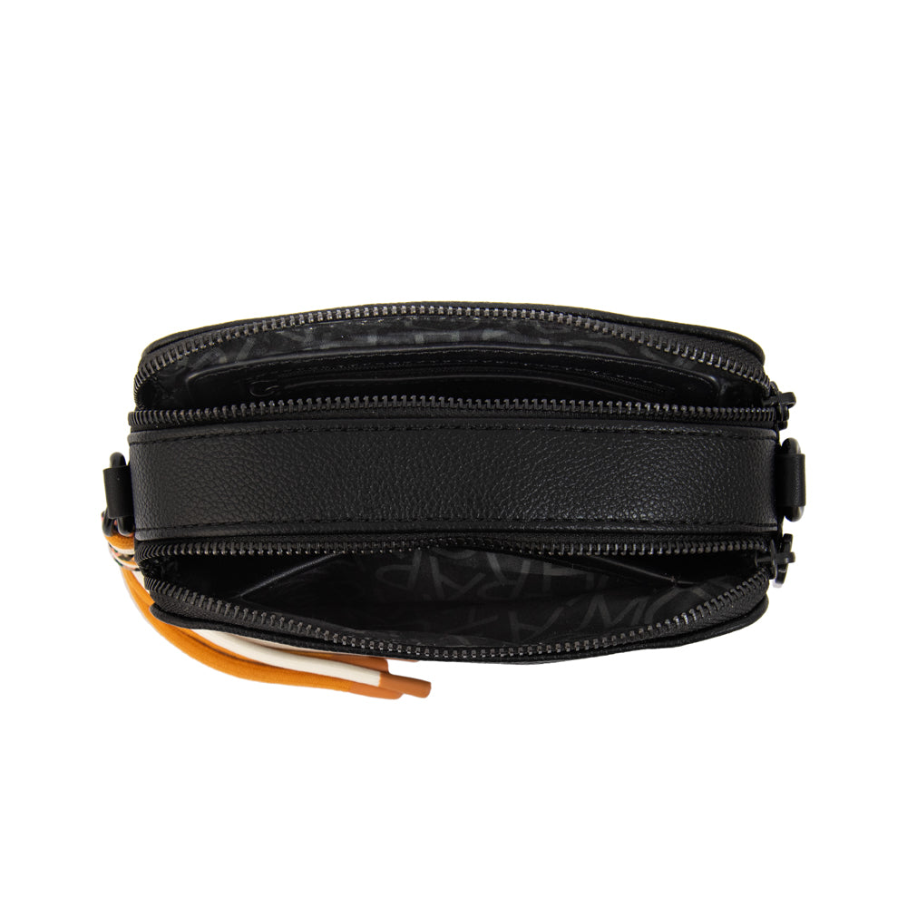 Cartera bandolera tina pequeña negro especial