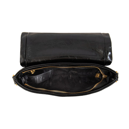 Cartera Bandolera con tapa gilly pequeña negro