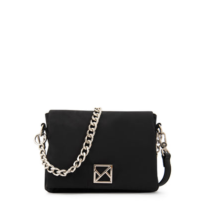 Cartera Bandolera con tapa gilly pequeña negro especial