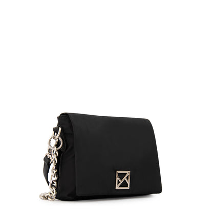 Cartera Bandolera con tapa gilly pequeña negro especial