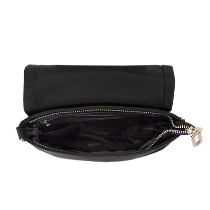 Cartera Bandolera con tapa gilly pequeña negro especial