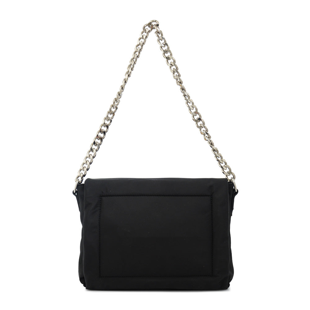 Cartera bandolera con tapa gilly grande negro