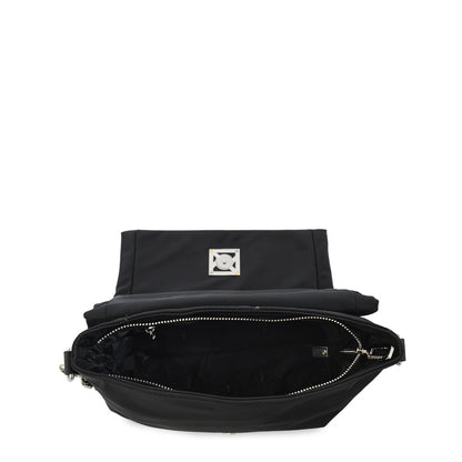 Cartera Bandolera con tapa gilly grande negro