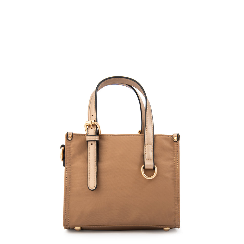 Cartera Bandolera fiorela pequeña beige oscuro