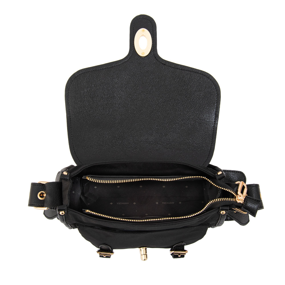 Cartera bandolera marifer mediana negro especial