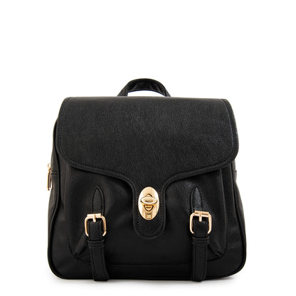 Mochila con tapa marifer mediana negro