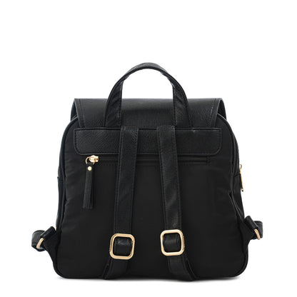 Mochila con tapa marifer mediana negro especial