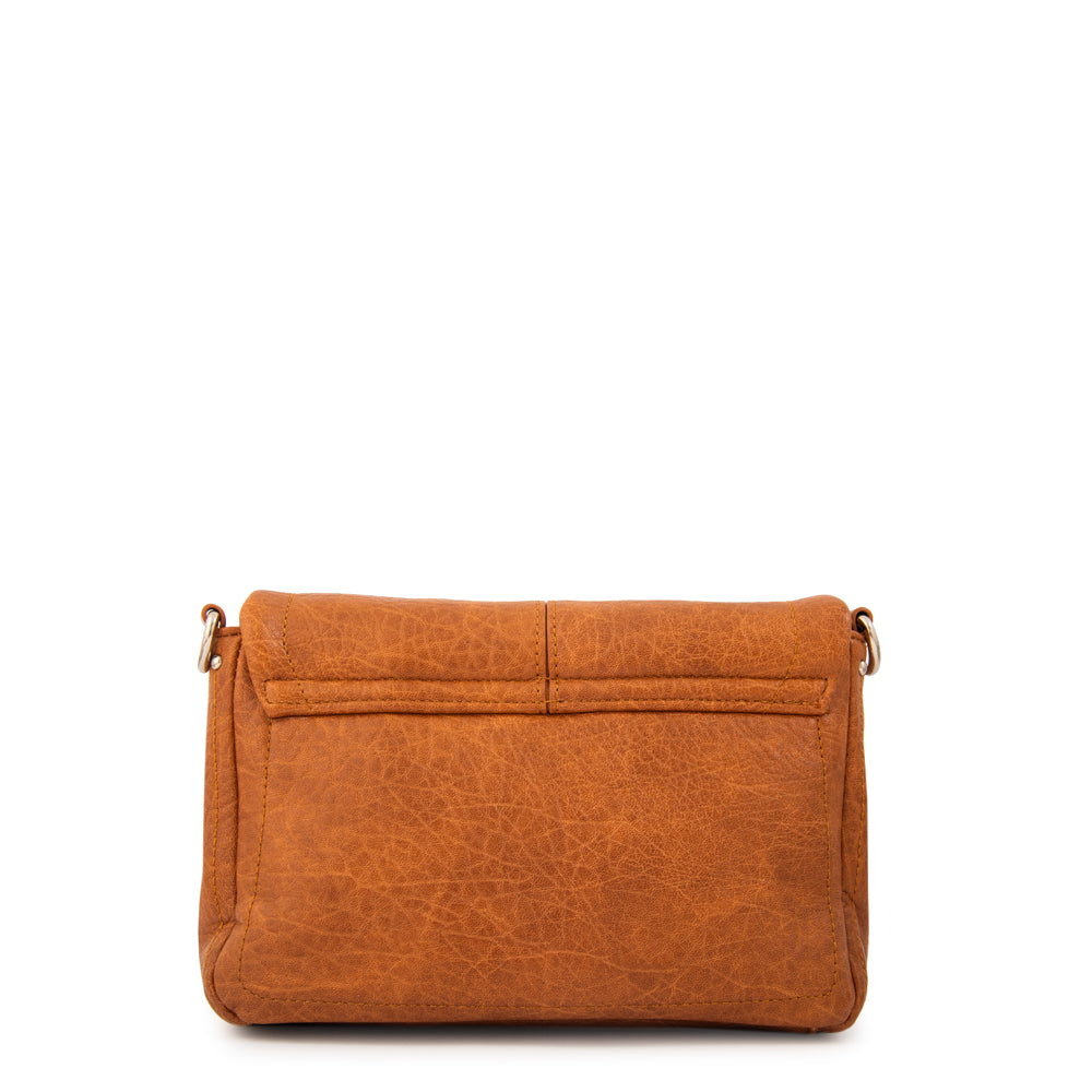 Cartera bandolera edith camel