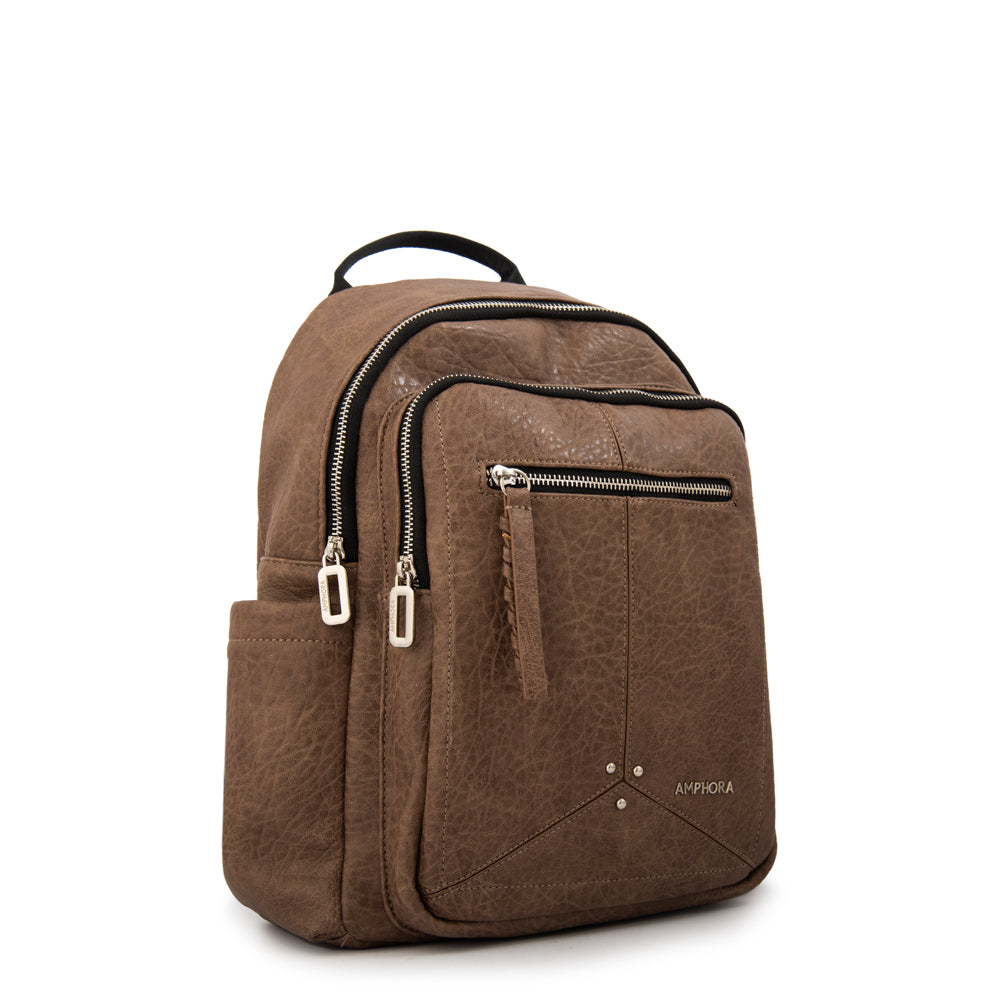 Mochila edith mediana café
