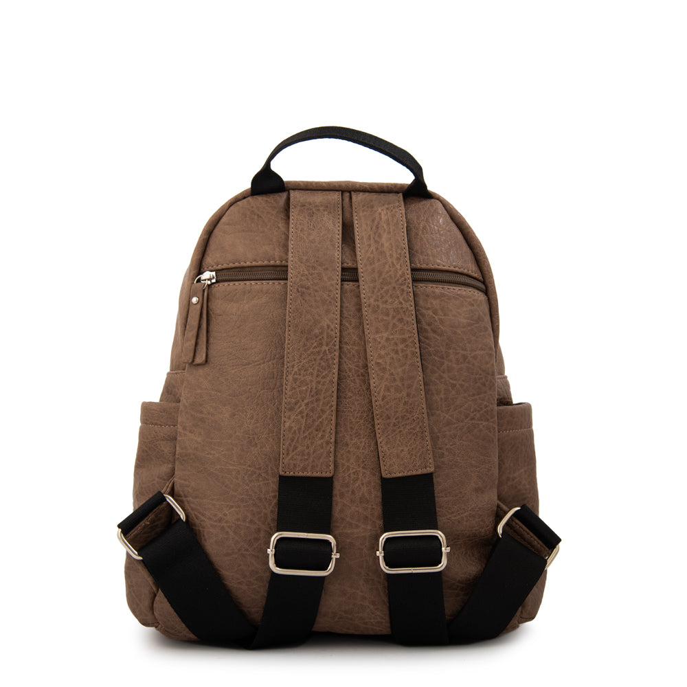 Mochila edith mediana café