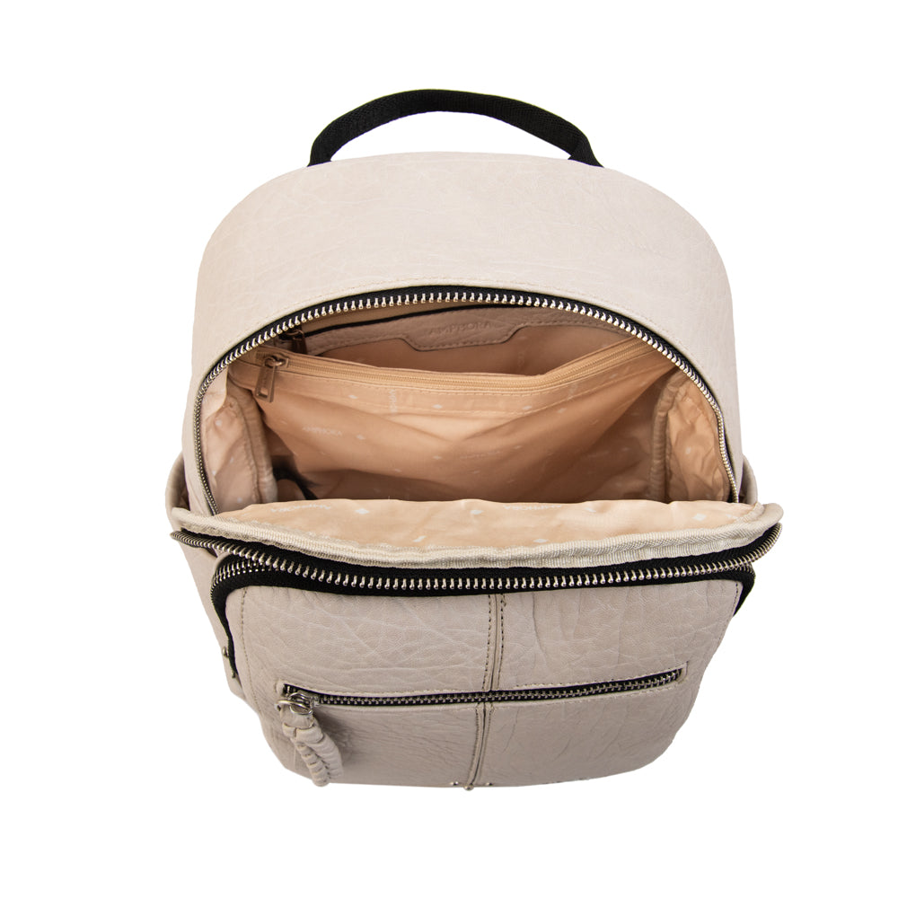 Mochila edith blanco crudo