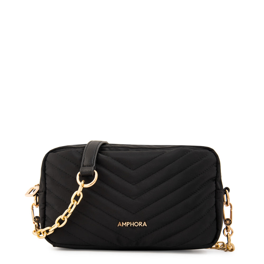 Cartera bandolera filomena pequeña negro especial