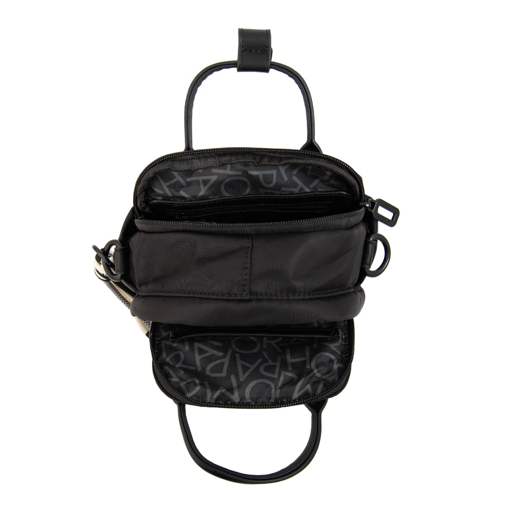 Cartera bandolera felisa pequeña negro