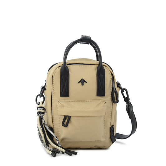 Cartera Bandolera felisa pequeña beige