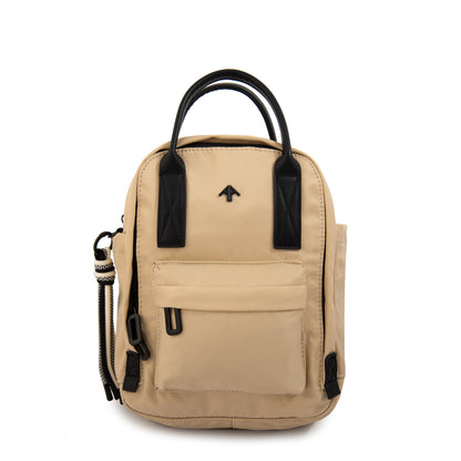 Mochila felisa pequeña beige