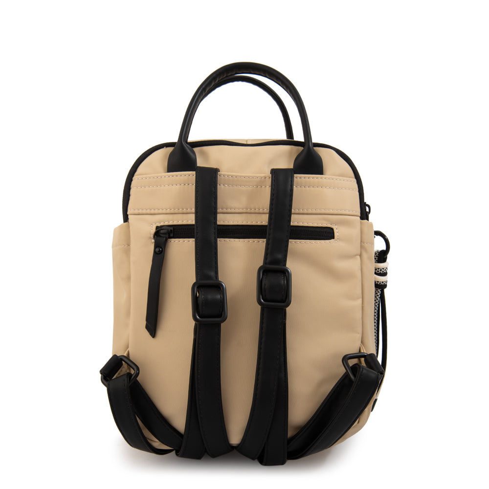 Mochila felisa pequeña beige