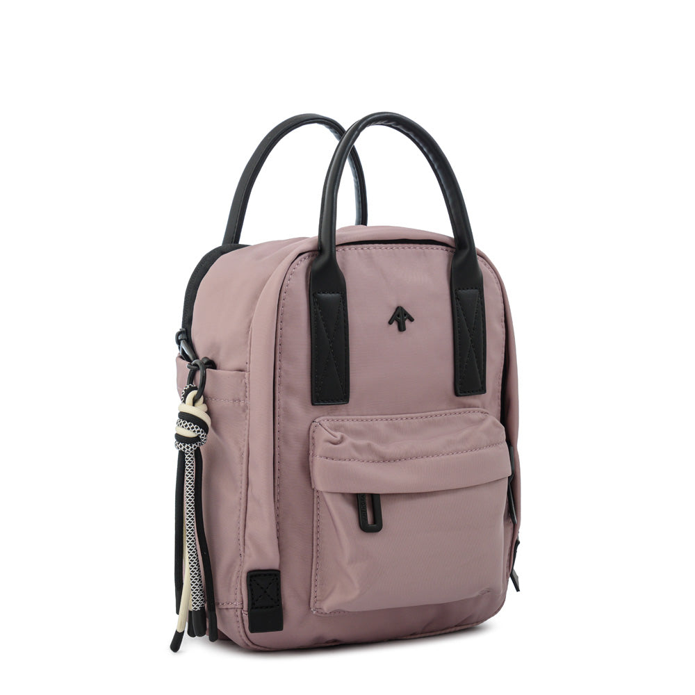 Mochila felisa pequeña rosa viejo