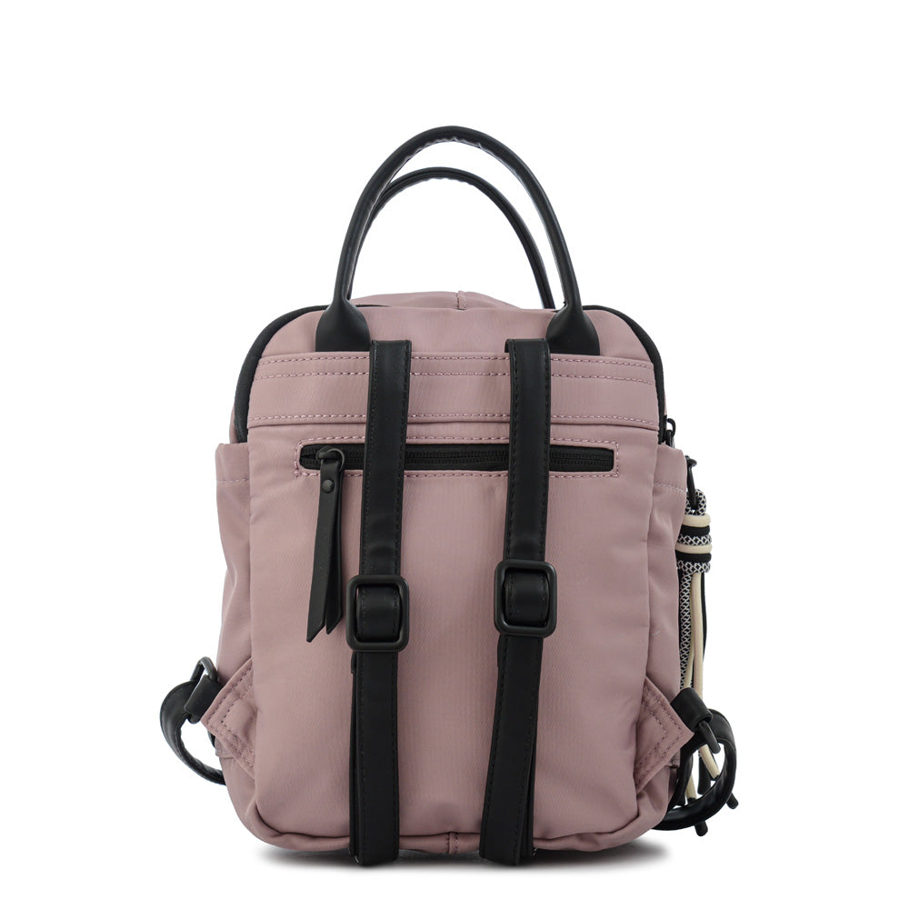 Mochila felisa pequeña rosa viejo