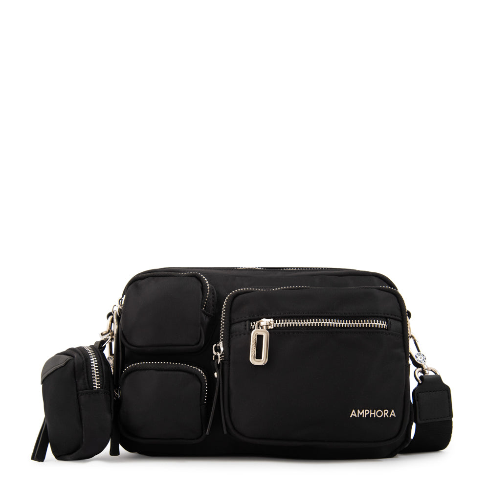 Cartera bandolera evany grande negro