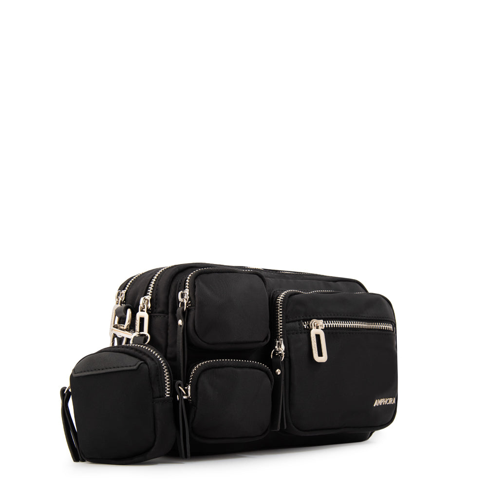Cartera bandolera evany grande negro