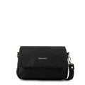 Cartera bandolera con tapa marlet pequeña negro