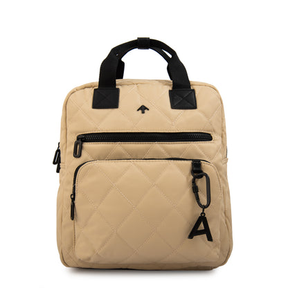 Mochila porta notebook amalia mediana beige