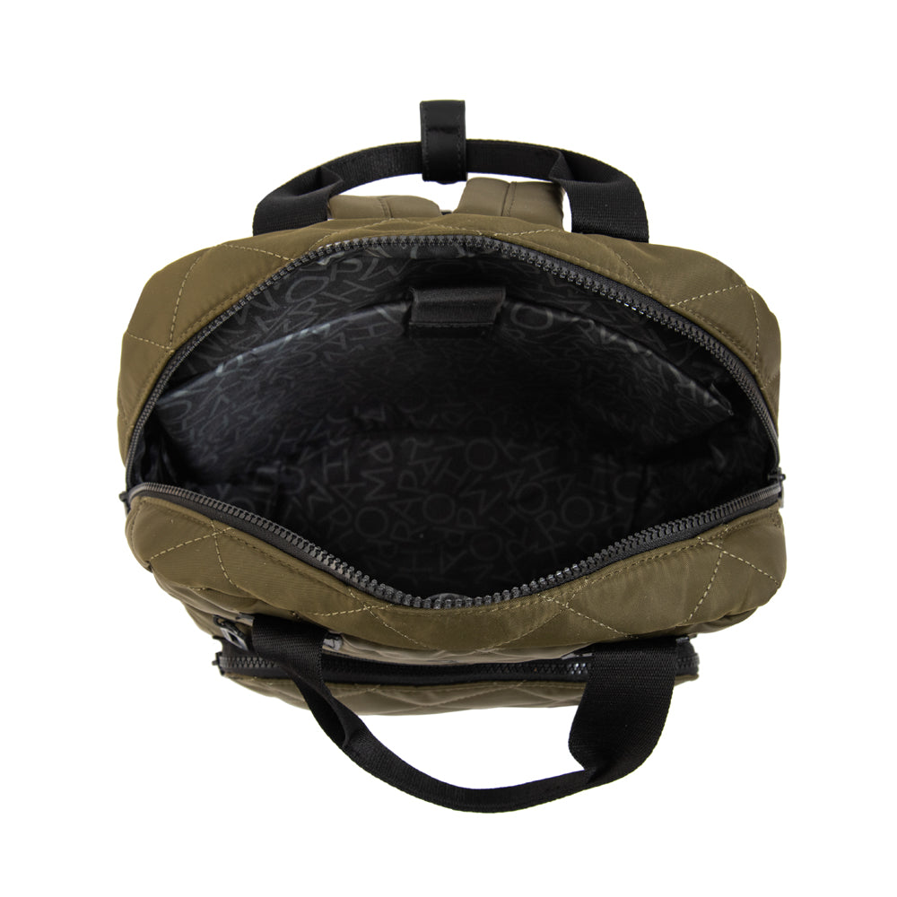 Mochila porta notebook amalia mediana verde oliva