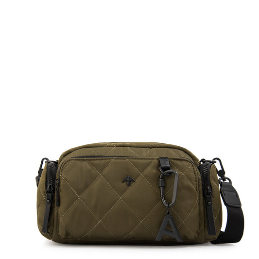 Cartera Bandolera amalia mediana verde oliva