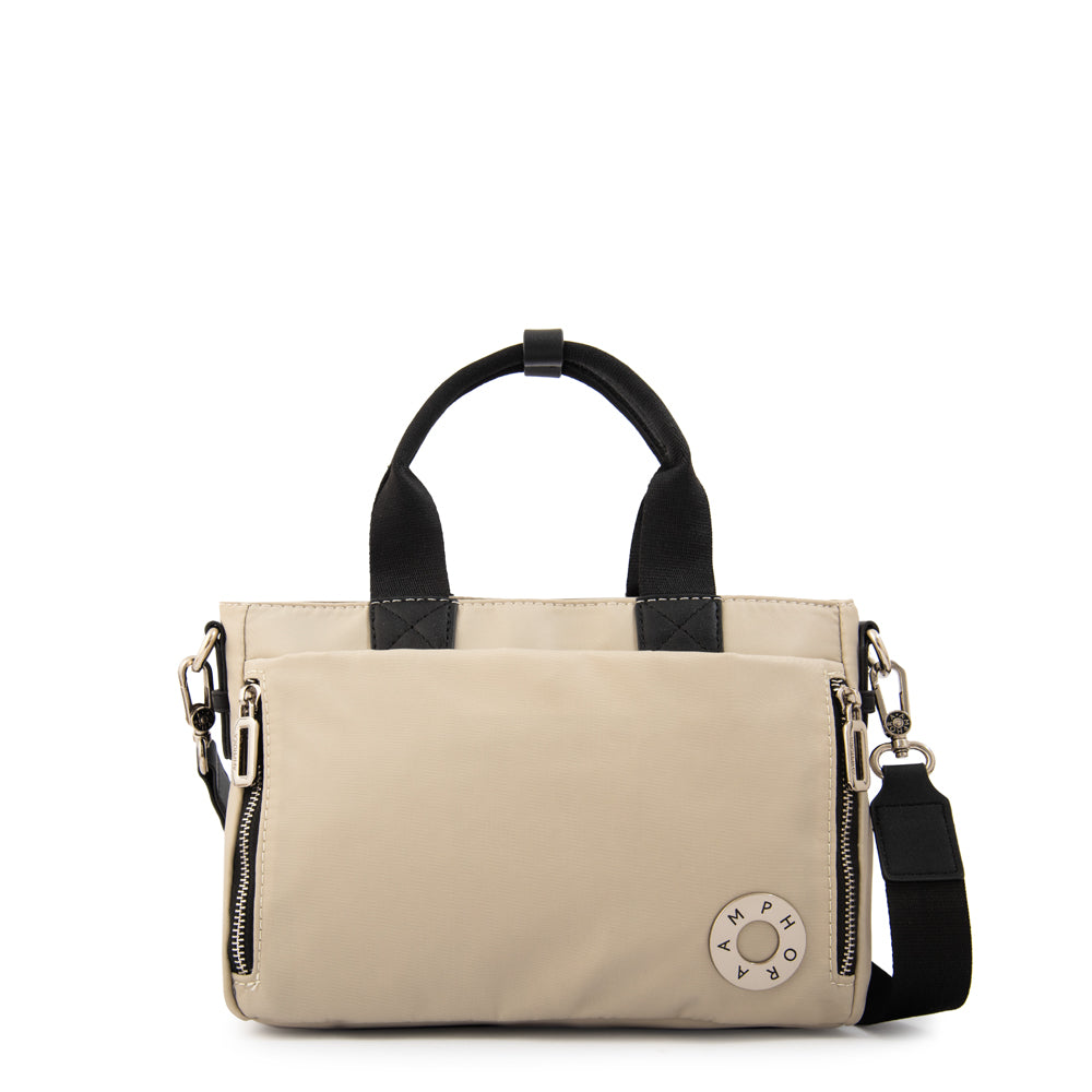 Cartera Bandolera donna mediana beige