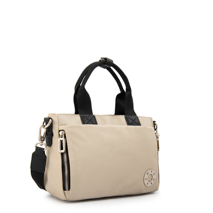 Cartera Bandolera donna mediana beige