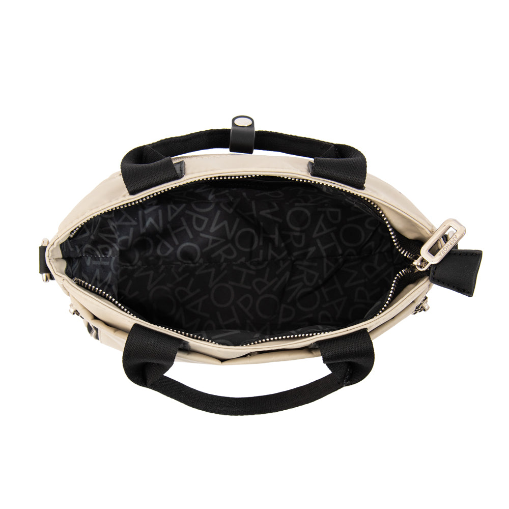 Cartera Bandolera donna mediana beige