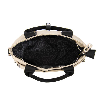 Cartera Bandolera donna mediana beige