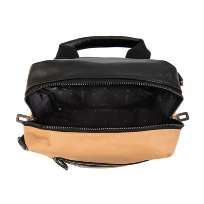 Mochila jadiz mediana beige