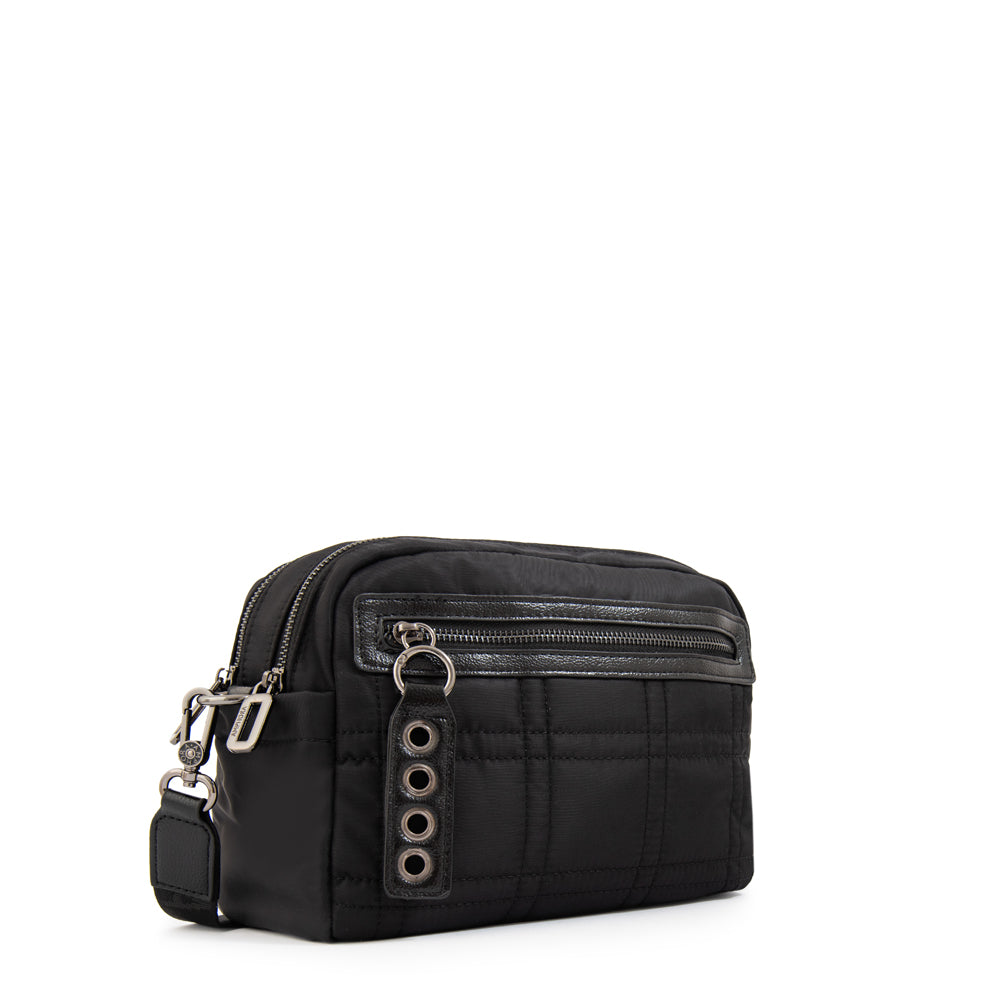 Cartera bandolera jadiz pequeña negro
