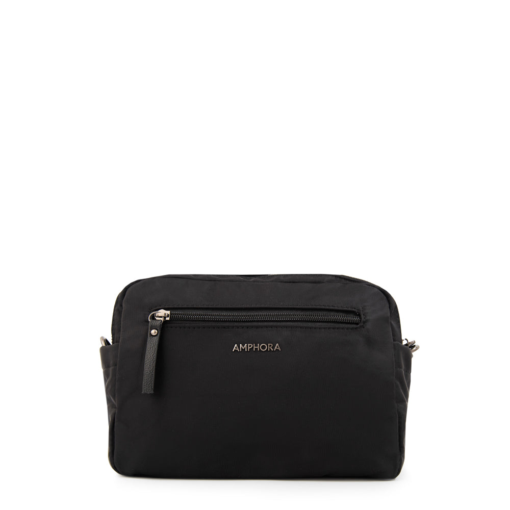 Cartera bandolera jadiz pequeña negro