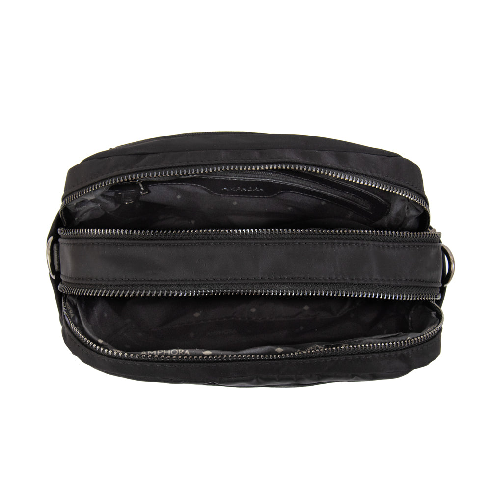 Cartera bandolera jadiz pequeña negro