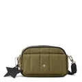 Cartera bandolera marlene pequeña verde oliva