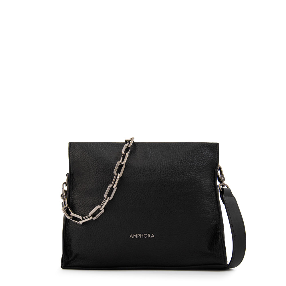 Cartera bandolera ivana pequeña negro