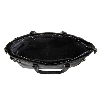 Cartera tote porta notebook romina grande negro