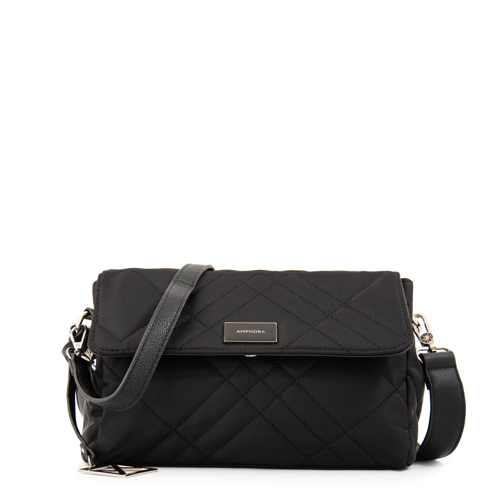 Cartera bandolera con tapa anisa pequeña
