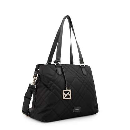 Cartera tote porta notebook anisa grande negro especial