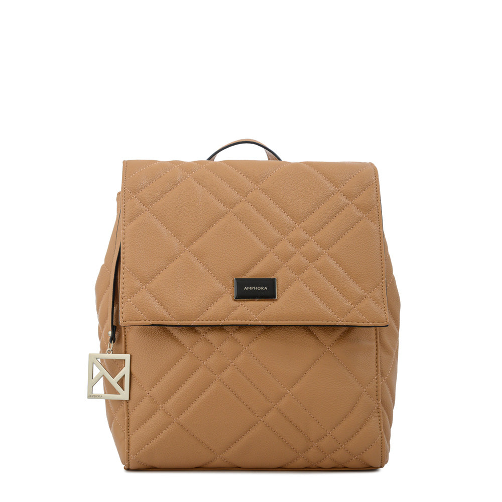Mochila con tapa anisa mediana