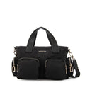 Cartera bandolera teri mediana negro