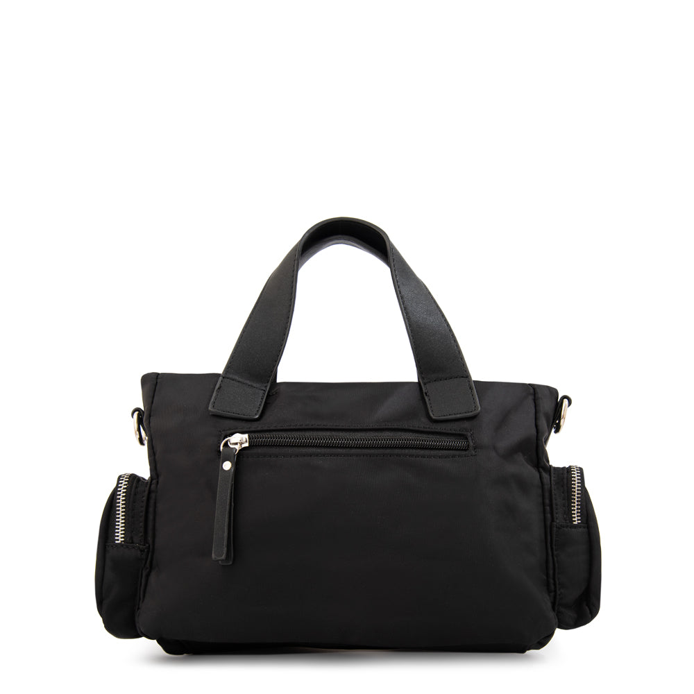 Cartera Bandolera teri mediana negro