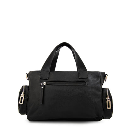 Cartera Bandolera teri mediana negro especial