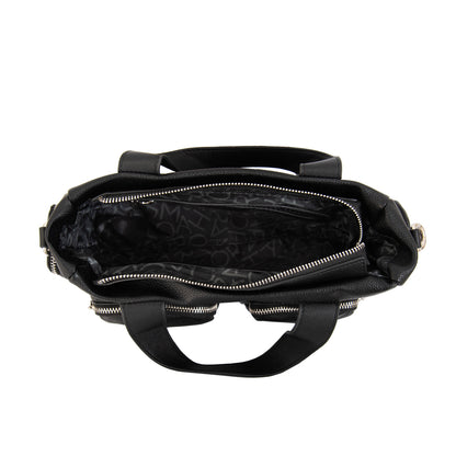 Cartera Bandolera teri mediana negro especial