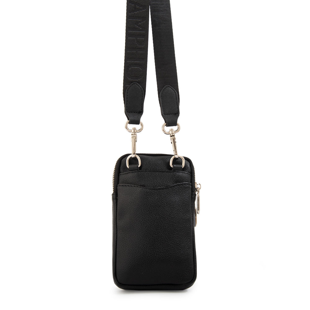 Cartera Bandolera porta celular teri pequeña negro especial