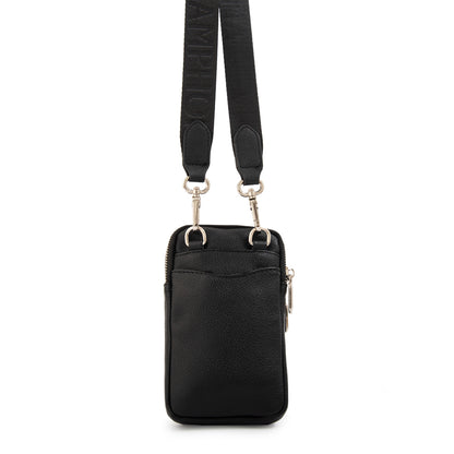 Cartera Bandolera porta celular teri pequeña negro especial