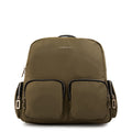 Mochila teri mediana verde oliva
