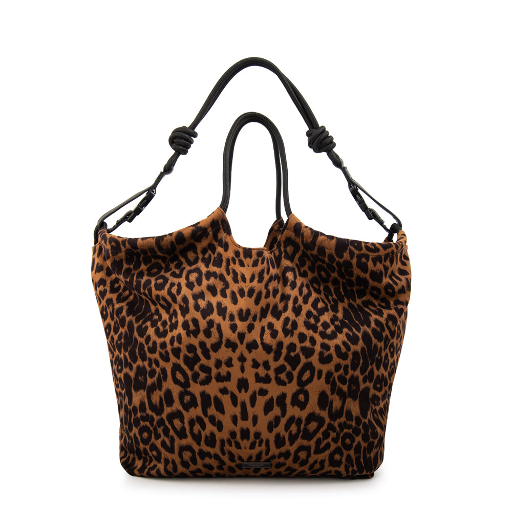 Cartera tote kyoto grande animal print